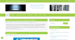 Desktop Screenshot of bransamente-electrice.info